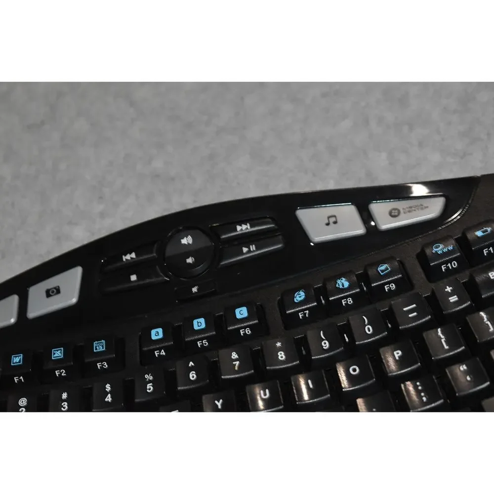 Logitech K350 Ergonomic Keyboard Comfort Wave Wireless No Dongle Tested
